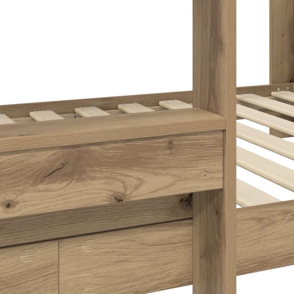 Köksbädd för barn Artisan Ek 75 x 190 cm Konstruerat trä