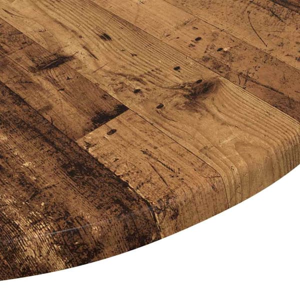 Bordsskiva Gammalt trä Ø 50 x 1,5 cm Konstruerat trä