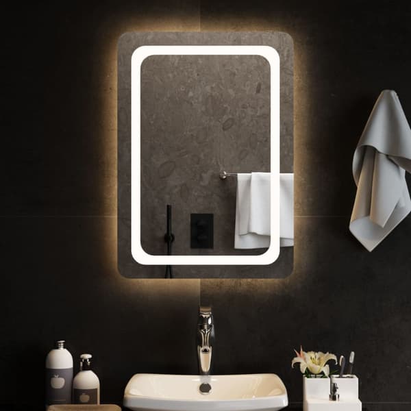 Badrumsspegel LED 50x70 cm