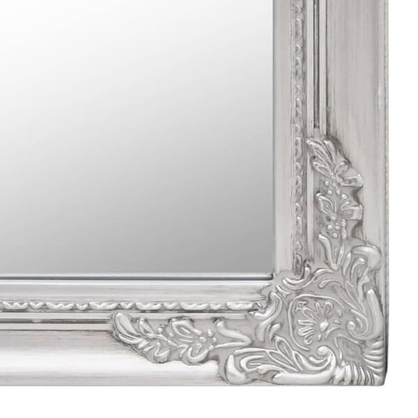 Fristående spegel silver 45x180 cm