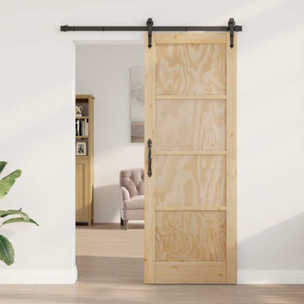 Inredningsdörr "ORKDAL" 78x211x4 cm Massiv Trä Tall