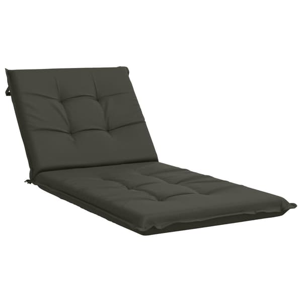 Solstol Kudde GEMERT 100% Polyester Antracit 190 x 80 x 9 cm