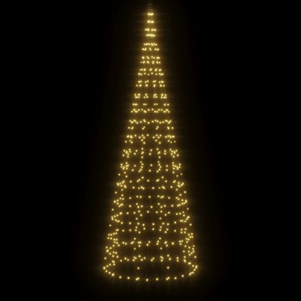 LED julgran 550 LEDs varmvit 300 cm