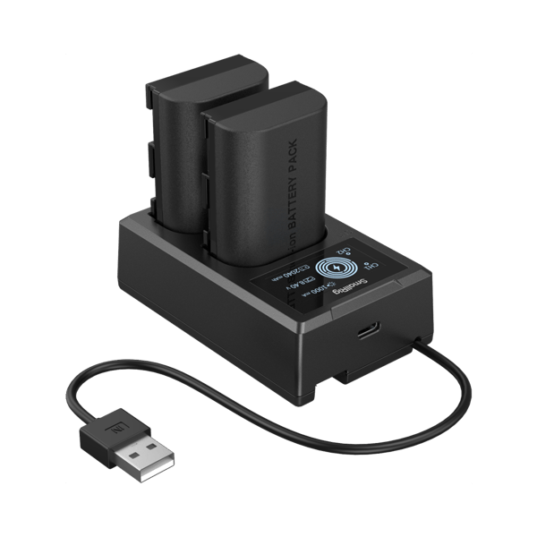 SmallRig 5409 Camera Battery and Charger Kit for Canon LP-E6P