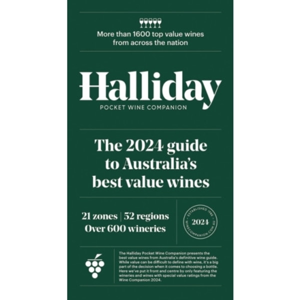 Halliday Pocket Wine Companion 2024 (inbunden, eng)