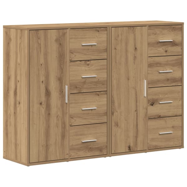 Sideboard 2 st Artisan Ek 60 x 31 x 84 cm Konstruerat trä