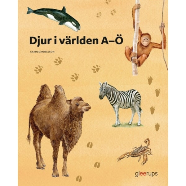 Djur i världen A-Ö (bok, board book)