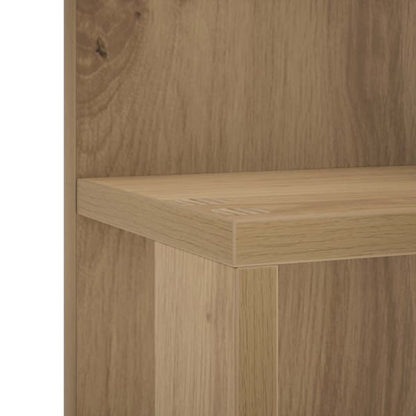 Vägg hylla Artisan-ek 59 x 17 x 63 cm Konstruerat trä