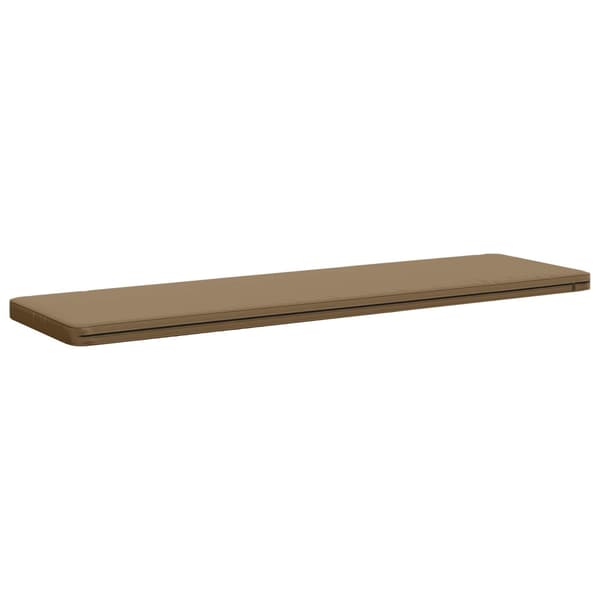 2-delade Bänk Kuddar VUGHT 2 st 100% Polyester Taupe