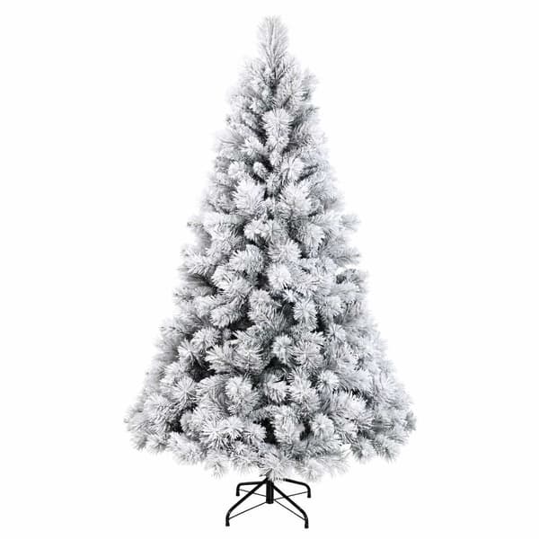 Plast Hingad Julgran 210 cm 300 LED-lampor Varmvit