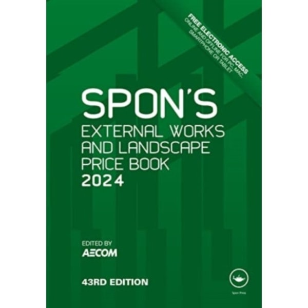 Spon's External Works and Landscape Price Book 2024 (inbunden, eng)