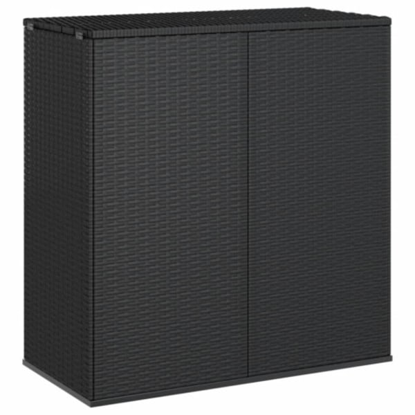 Dynbox PE-rotting 100x49x103,5 cm svart