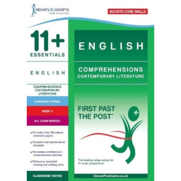 11+ Essentials English: Comprehensions Contemporary Literature Book 3 (Standard Format) (häftad, eng)