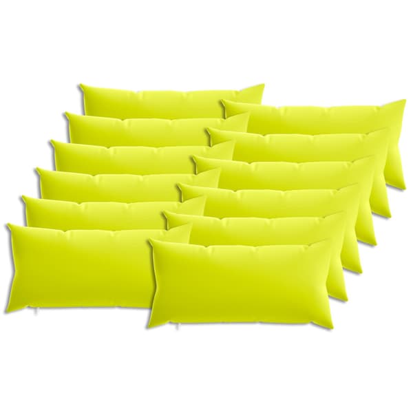 Kudde med kudde HEERLEN 12 st Klart grön. Polyester
