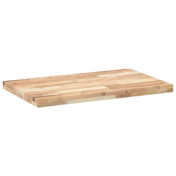Bordsskiva rektangulär 100x50x4 cm massivt akaciaträ