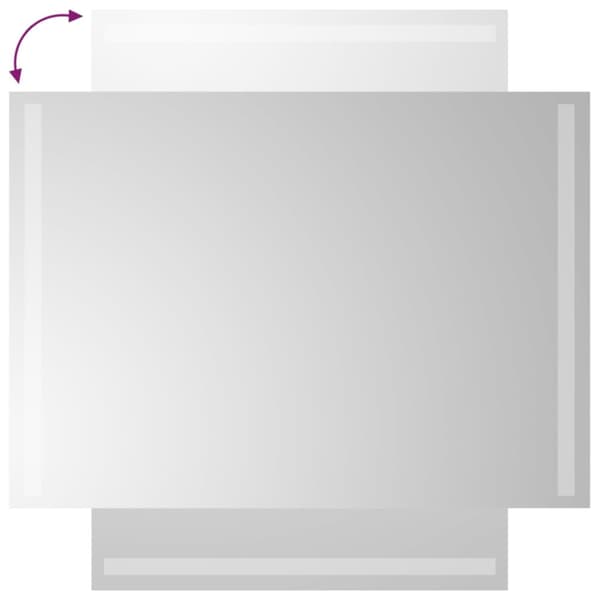 Badrumsspegel LED 50x70 cm