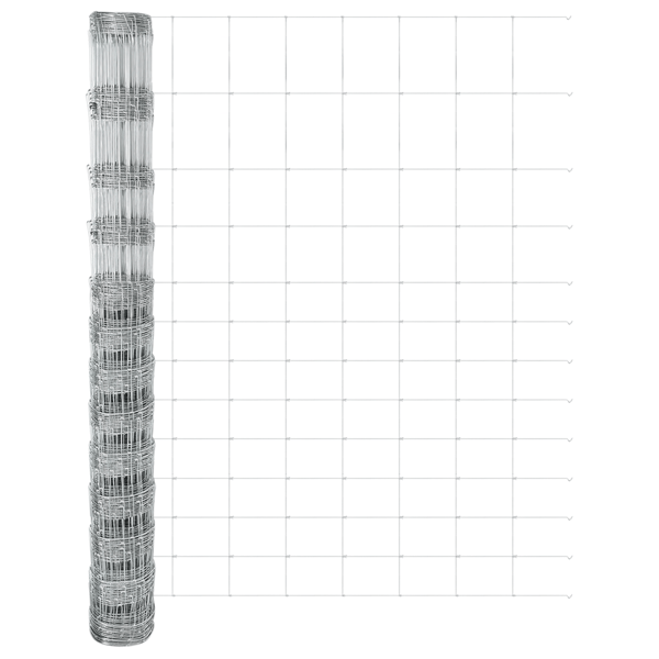 Stängselstolpe Galvaniserad 25 x 1,5 m Stål