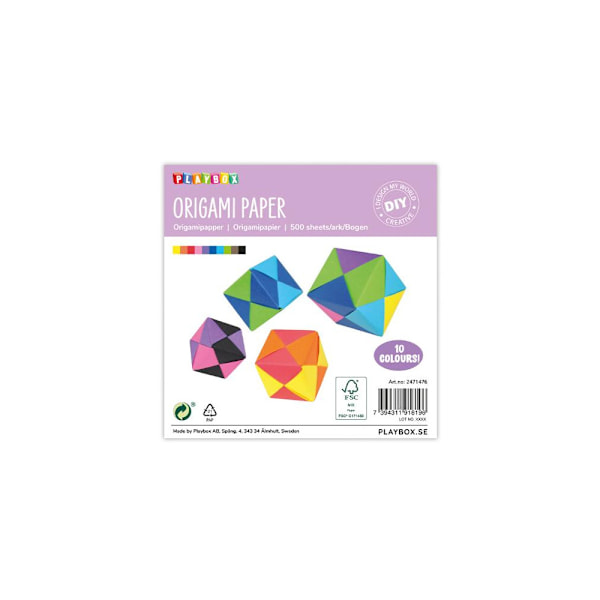 Origamipapper 500/fp