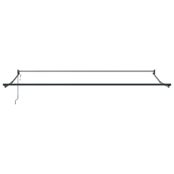 Utfällbar markis Flerfärgsdesign 400 × 300 cm