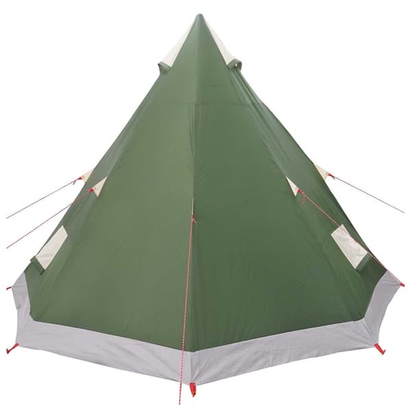 3 person Grön 185T Polyester med PU-beläggning