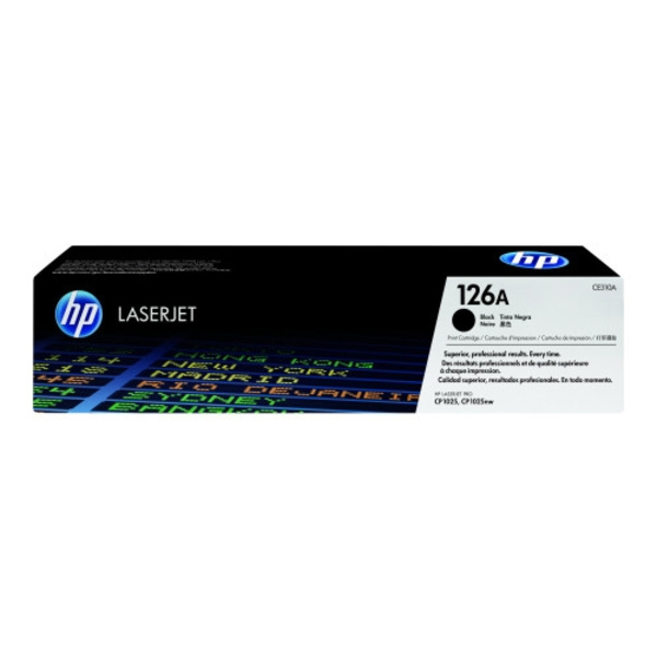 HP 126A - svart - original - LaserJet - tonerkassett (CE310A)