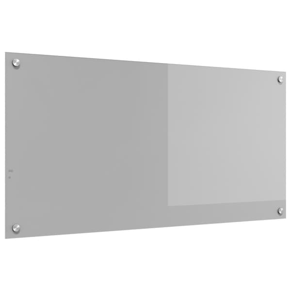 Köksskydd Ljusgrå 100 x 50 cm härdat glas