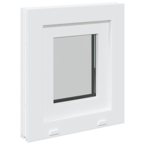 Tilt källarfönster RISOR 40 x 45 cm PVC och klart glas