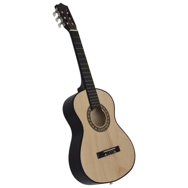 Gitarr för nybörjare och barn med fodral klassisk 1/2 34"