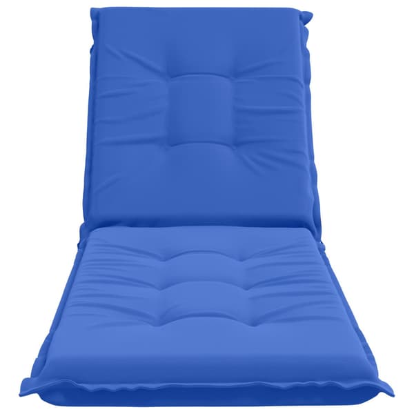Solstol Kudde GEMERT 100% Polyester Kungsblå 190 x 50 x 9 cm