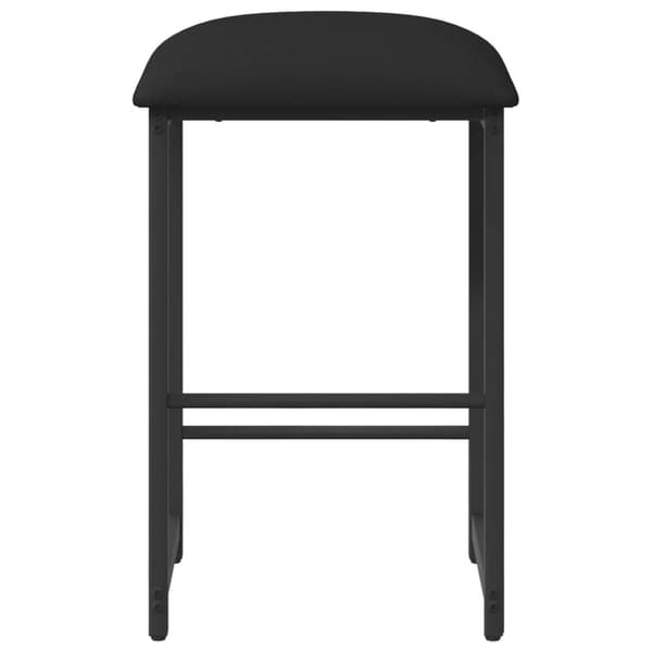 Barpall Svart 40 x 32 x 64 cm Konstruerat trä