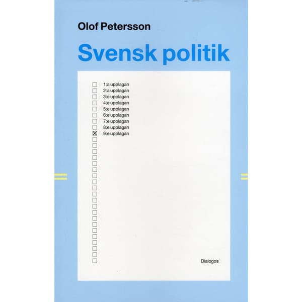 Svensk politik (häftad)