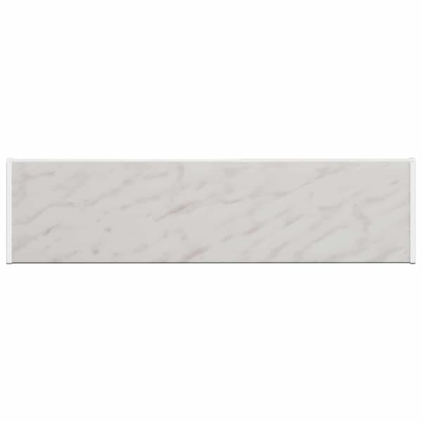 Fönsterbräda Marmorstruktur 60 x 25 x 4,5 cm PVC