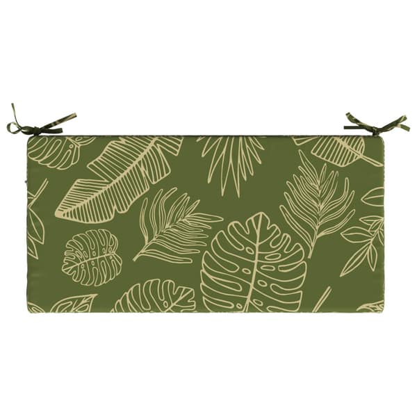 2-delade Bänk Kuddar SOEST 2 st 100% Polyester Bladdesign