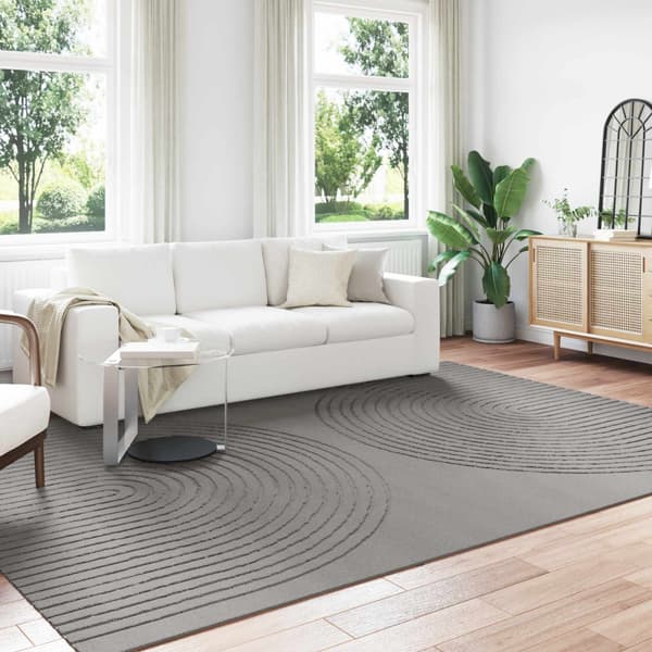 Områdesmattor Rektangulär GALATI Grå 280 x 200 cm Polyester
