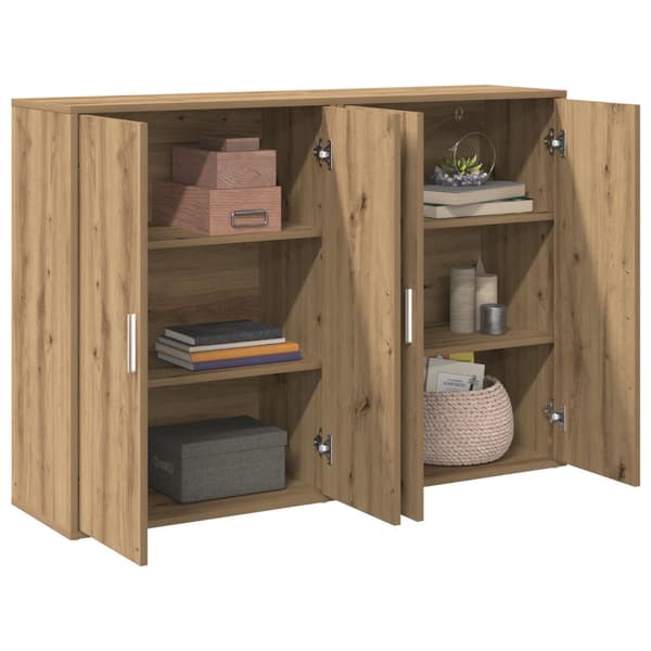Sideboard 2 pcs Artisan Ek 60 x 31 x 84 cm Konstruerat trä