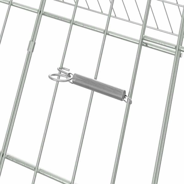 Hönshus Silver 650 x 100 x 85 cm Galvaniserat Stål