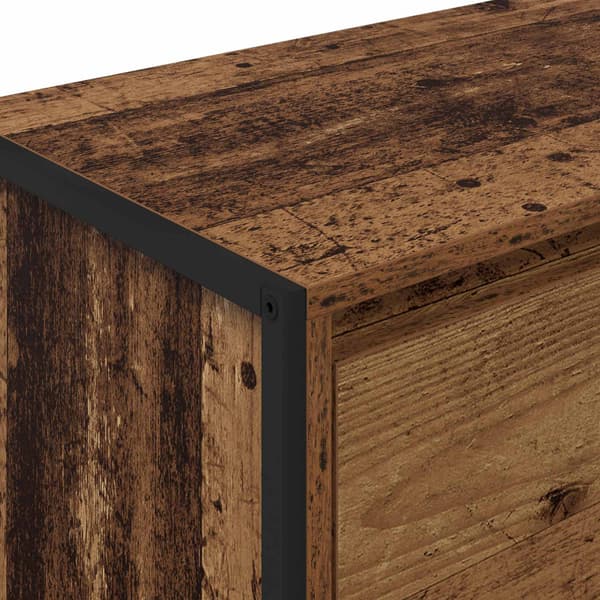 Sidokabinett Gammalt trä 96,5 x 30 x 75 cm Konstruerat trä