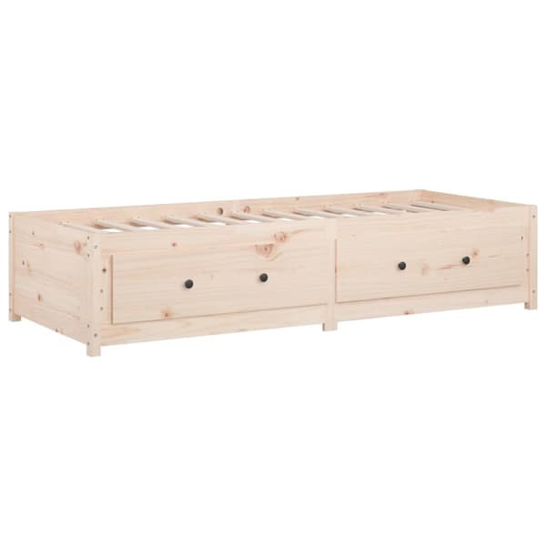 Dagbädd 75x190 cm massiv furu