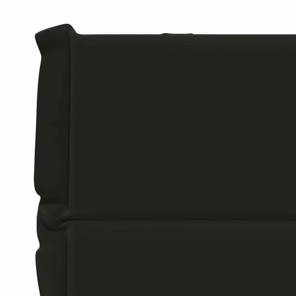4-delade Höga Ryggstolsdynor GEMERT 4 st 100% Polyester Svart