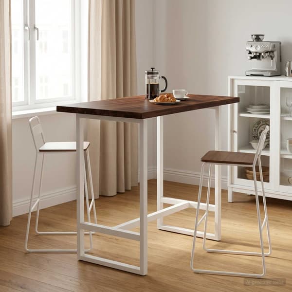 Rektangulärt Bordsskiva 90 x 50 x 3,5 cm Rektangulär Mörkbrun