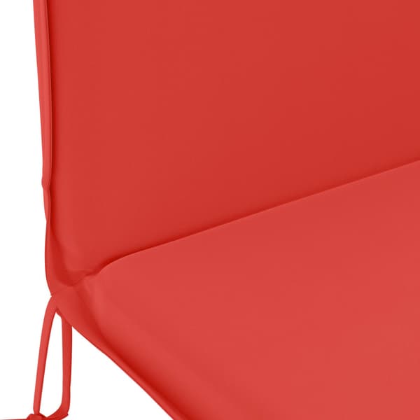 Solsängkudde GEMERT 100% Polyester Röd 55 x 135 x 6 cm