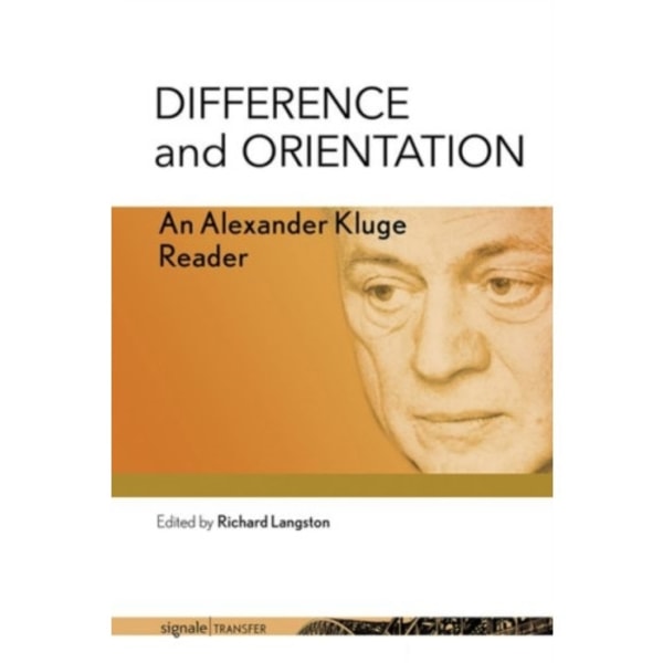 Difference and Orientation (inbunden, eng)