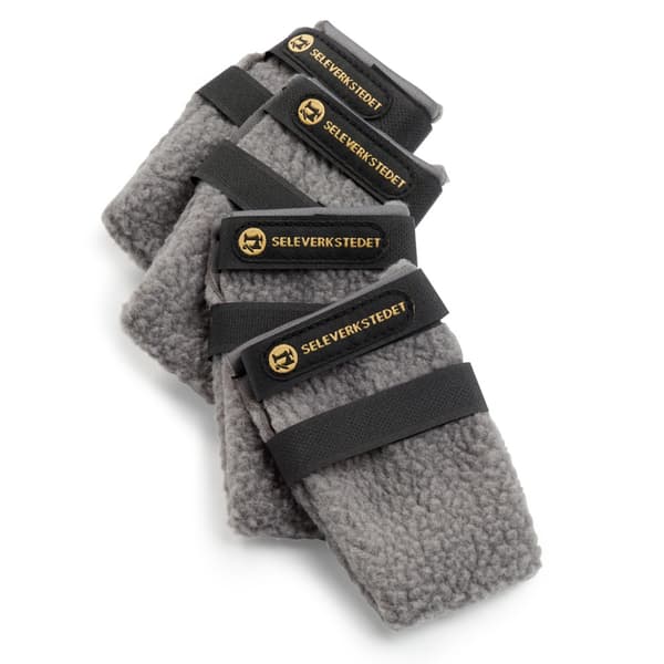 Hundskor High Fleece 4p Grå Mini