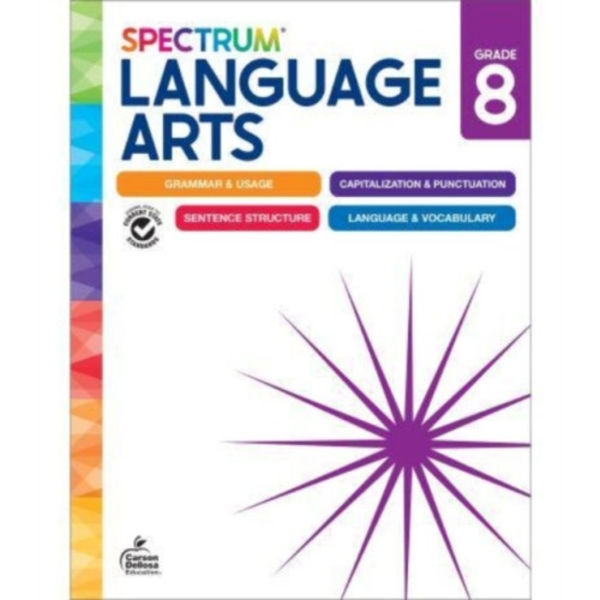 Spectrum Language Arts Workbook Grade 8 (häftad, eng)