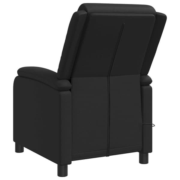 Massagefåtölj Svart Konstläder