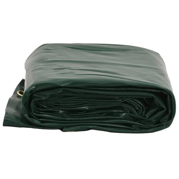 Presenning grön 5x5 m 650 g/m²