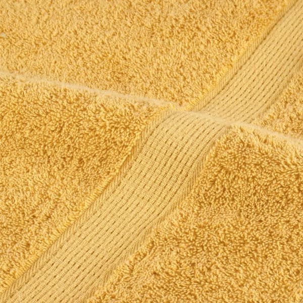 Premium handdukar 8 st SOLUND guld 600 gsm