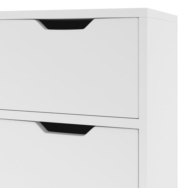 Skänk vit 90x30x72 cm konstruerat trä