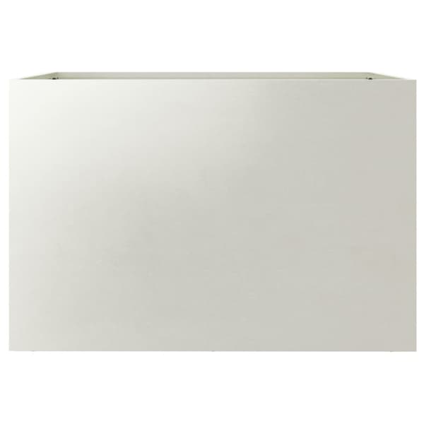 Odlingslåda silver 62x47x46 cm rostfritt stål