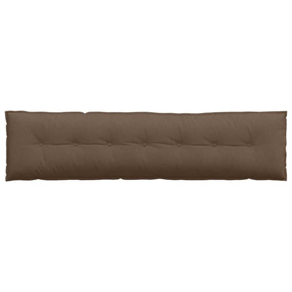 Ryggkudde Brun 200 x 19 x 50 cm tyg